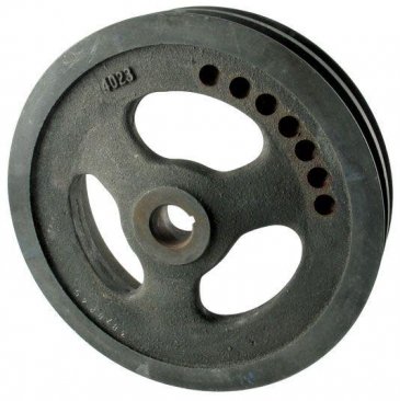 Pulley, Pump - 2 Row, Cast Iron, Corvette