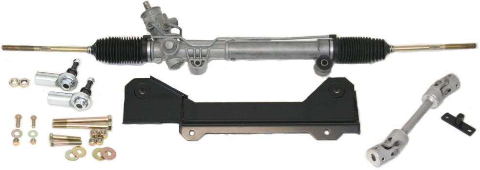 1967-1969 Camaro/Firebird 1968-1974 Nova Steeroids Rack &amp; Pinion Conversion Kit, Manual Steering